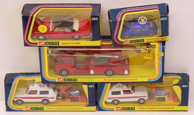 Lot 80 - Corgi toys collection of late release diecasts...