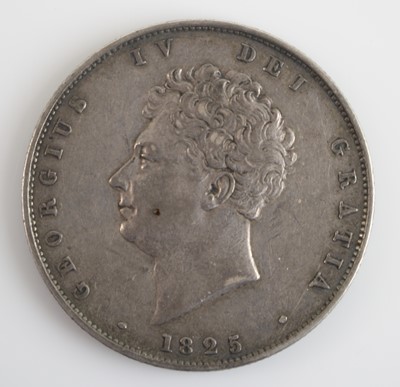Lot 68 - Great Britain, 1825 half crown, obv: George IV...