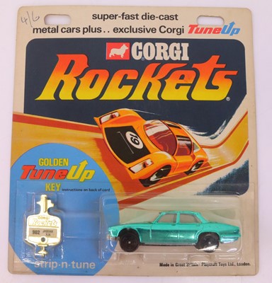 Lot 45 - A Corgi Rockets 902 Jaguar XJ6 in a metallic...