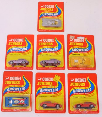Lot 48 - Corgi Juniors Growlers group of six diecasts...