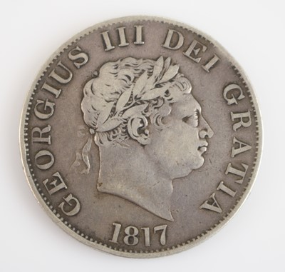 Lot 70 - Great Britain, 1817 half crown, obv: George...