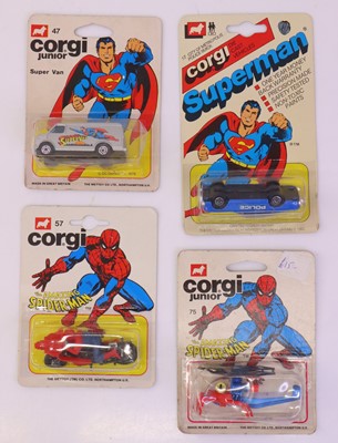 Lot 52 - Corgi Juniors group of four diecasts, to...