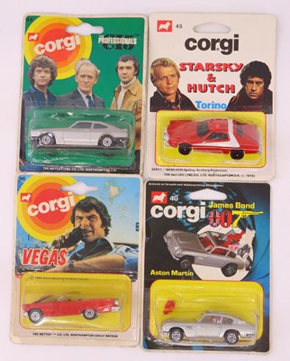 Lot 56 - Corgi Juniors group of four diecasts, to...
