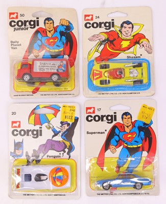 Lot 59 - Corgi Juniors group of four diecasts to...