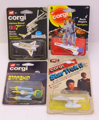 Lot 76 - A Corgi Junior group of four diecast, to...