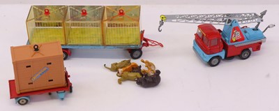 Lot 83 - Corgi Toys Chipperfields small group of loose...
