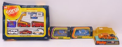 Lot 84 - Corgi Toys and Dinky Toys group of boxed...