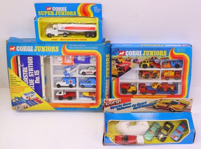 Lot 72 - Corgi Juniors group of four sets, to include:...