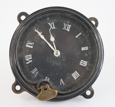 Lot 10 - A Watford car dashboard clock by North & Sons,...