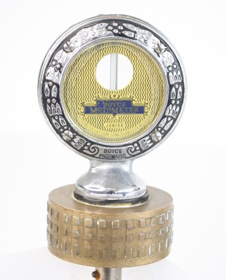 Lot 3 - A Boyce Motometer temperature gauge radiator...