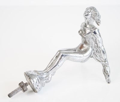 Lot 19 - An Art Deco style chrome plated Speed Nymph...