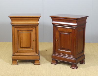 Lot 645 - A pair of contemporary cherrywood...