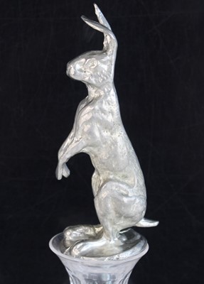 Lot 22 - In the manner of A E Lejeune a car mascot in...