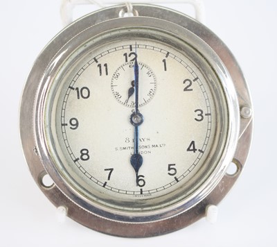 Lot 9 - An early 20th century chrome cased car...