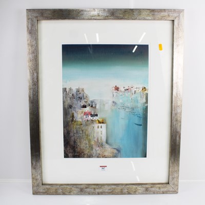 Lot 507 - Colin Kent RI (b.1934) - River dwellings,...