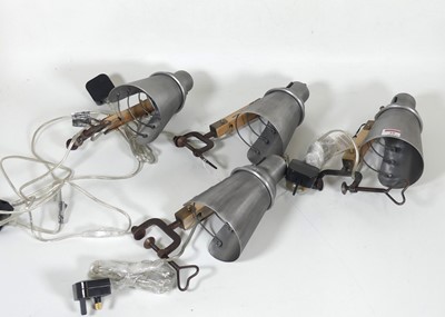 Lot 25 - A set of four contemporary industrial-style...