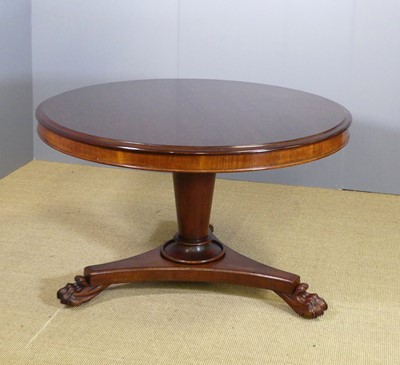 Lot 669 - A mid-Victorian mahogany circular tilt-top...