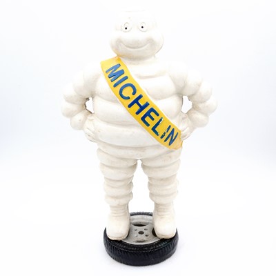 Lot 48 - A reproduction painted cast iron model of the...