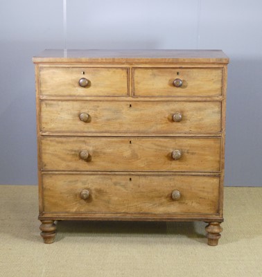 Lot 739 - A mid-Victorian mahogany squarefront chest of...