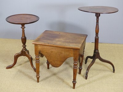 Lot 729 - A Victorian mahogany hinge topped commode...