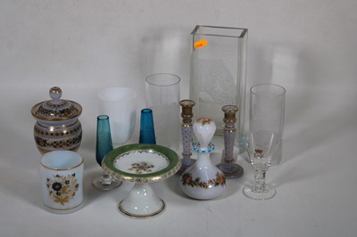 Lot 97 - A collection of glass, to include a French...