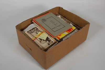 Lot 99 - A collection of ephemera, to include various...