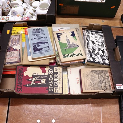 Lot 104 - A collection of books and maps to include The...