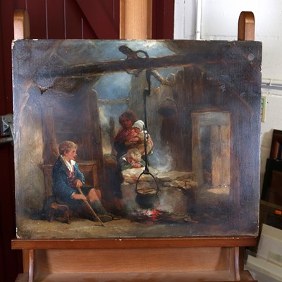 Lot 549 - George Whitton Johnstone (1849-1901) - Waiting...