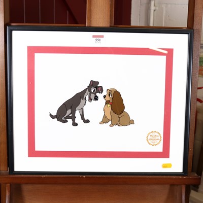 Lot 551 - A Walt Disney limited edition serigraph cell...