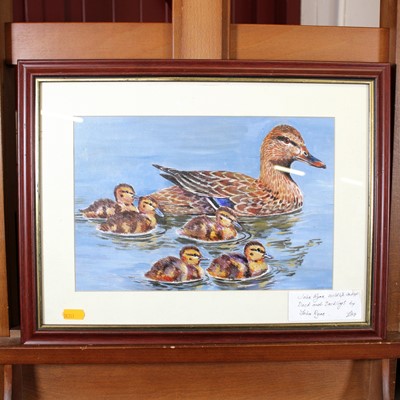 Lot 553 - Assorted pictures and prints, to include...