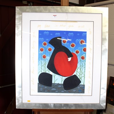 Lot 554 - Mackenzie Thorpe (b.1956) - Life, limited...