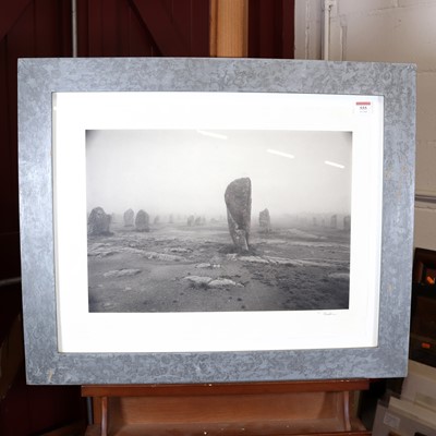 Lot 555 - A pair of contemporary monochrome photographic...