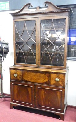 Lot 625 - A Regency mahogany and flamed mahogany...