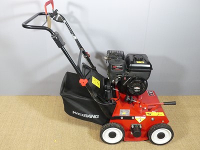 Lot 698 - A Weibang Intrepid 384RB petrol scarifier,...