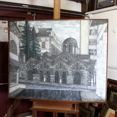 Lot 578 - Greek school (20th century) - Church of...