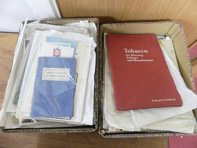 Lot 141 - A collection of ephemera, mainly guides and...