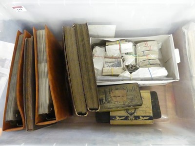 Lot 144 - A collection of cigarette cards, to include...
