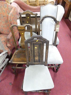 Lot 724 - A collection of five various antique joined...