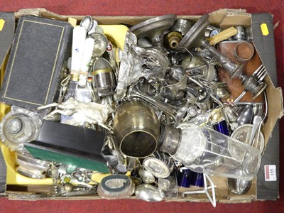 Lot 155 - A collection of silver plated wares to include...
