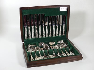 Lot 78 - A modern six-place setting canteen of...