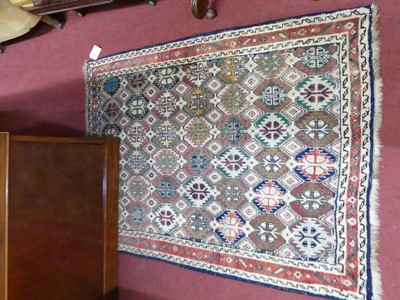 Lot 766 - A Persian woollen Kazak rug, 150 x 110cm