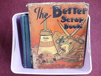 Lot 181 - An early 20th-century scrap album, the...