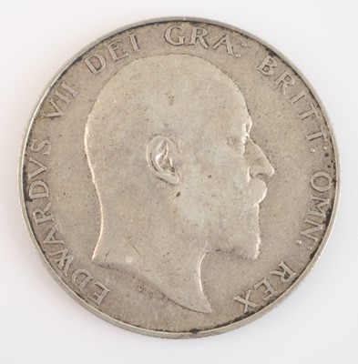 Lot 78 - Great Britain, 1909 half crown, obv: uncrowned...