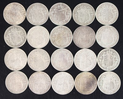 Lot 81 - Great Britain, a collection of George V half...