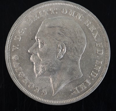 Lot 84 - Great Britain, 1935 crown, obv: uncrowned...