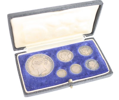 Lot 99 - Great Britain, 1840 specimen set, six coins...