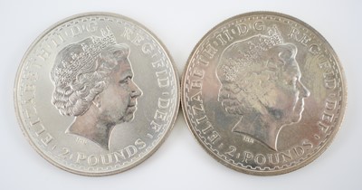 Lot 335 - United Kingdom, 2000 Britannia 1oz fine silver...