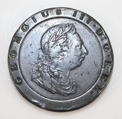 Lot 322 - Great Britain, 1797 cartwheel two penny, Soho...