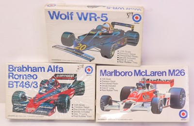 Lot 963 - ENTEX (USA issue kits) 1.25 scale, 9505...