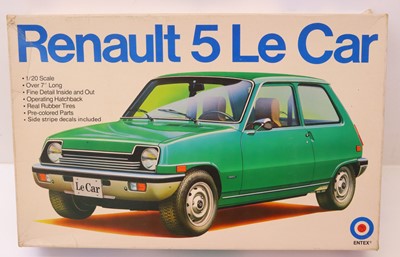 Lot 965 - ENTEX (USA issue kits) 1.20 scale, 9166...